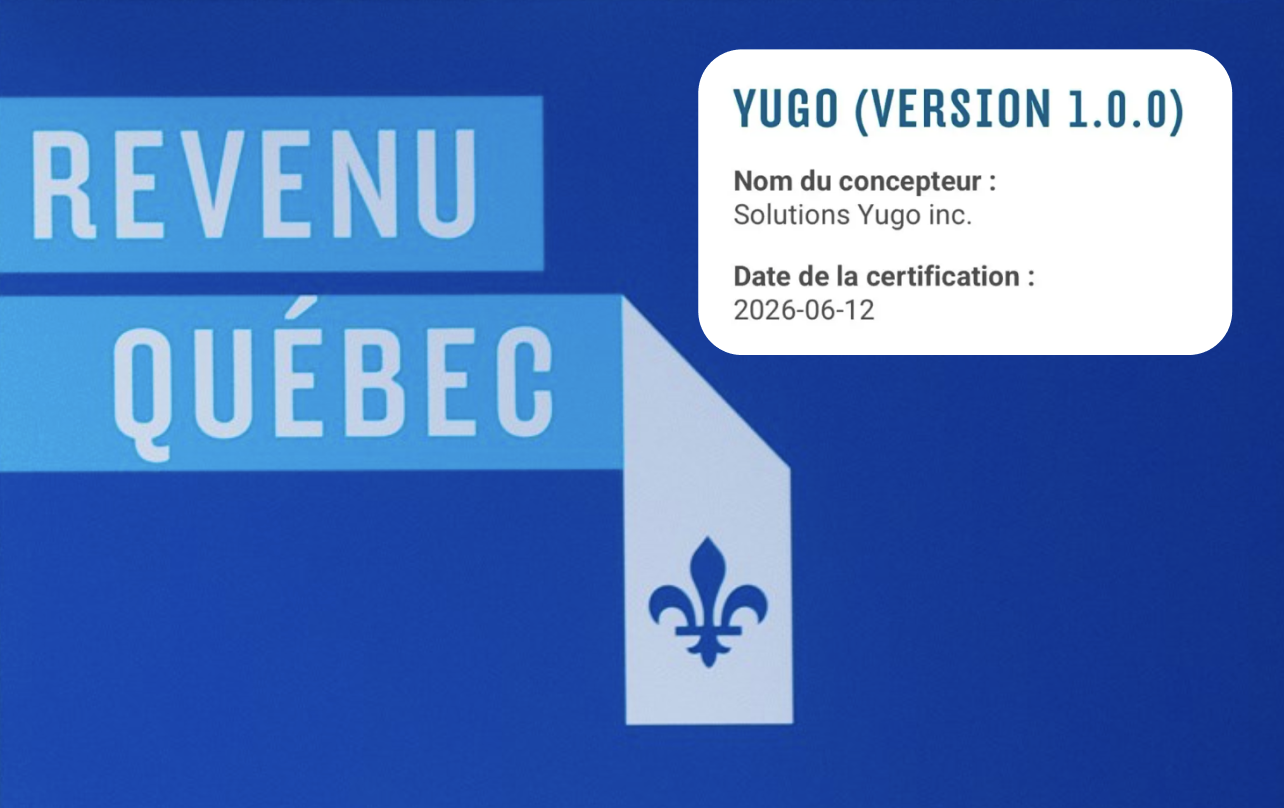 Revenu Québec SEV certification
